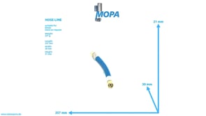 HOSE LINE - 01266177 suitable for Deutz engines