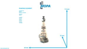 PUMPING ELEMENT - 01319824 suitable for Deutz engines