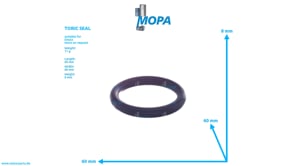 TORIC SEAL - 01166077 suitable for Deutz engines