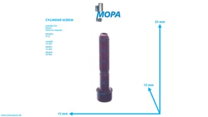 CYLINDER SCREW - 01178702 suitable for Deutz engines