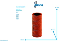 RUBBER SLEEVE - 01174232 suitable for MWM & Deutz engines
