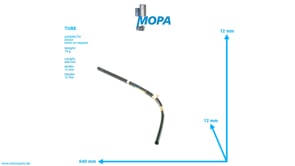 TUBE - 01400924 suitable for Deutz engines