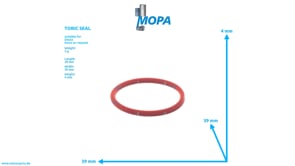 TORIC SEAL - 01174312 suitable for Deutz engines