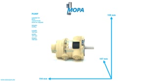 PUMP - 0011804301 suitable for MTU engines