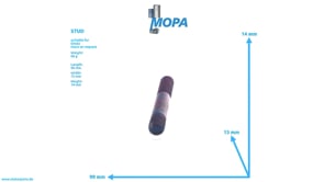 STUD - 01101932 suitable for Deutz engines