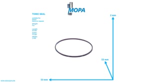 TORIC SEAL - 01166078 suitable for Deutz engines